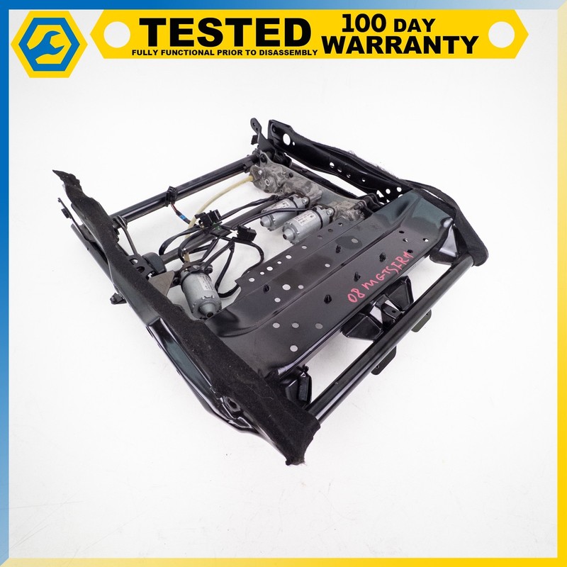 08-19 MASERATI GRANTURISMO FRONT RIGHT SEAT RAIL TRACK FRAME MOTOR ASSEMBLY OEM