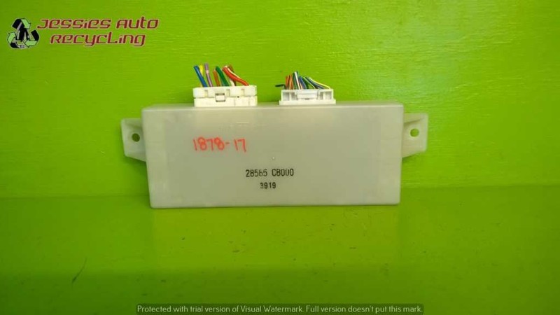 04 MURANO SE 3.5L AT UNDER DRIVER SEAT CONTROL MODULE OEM 1878-17