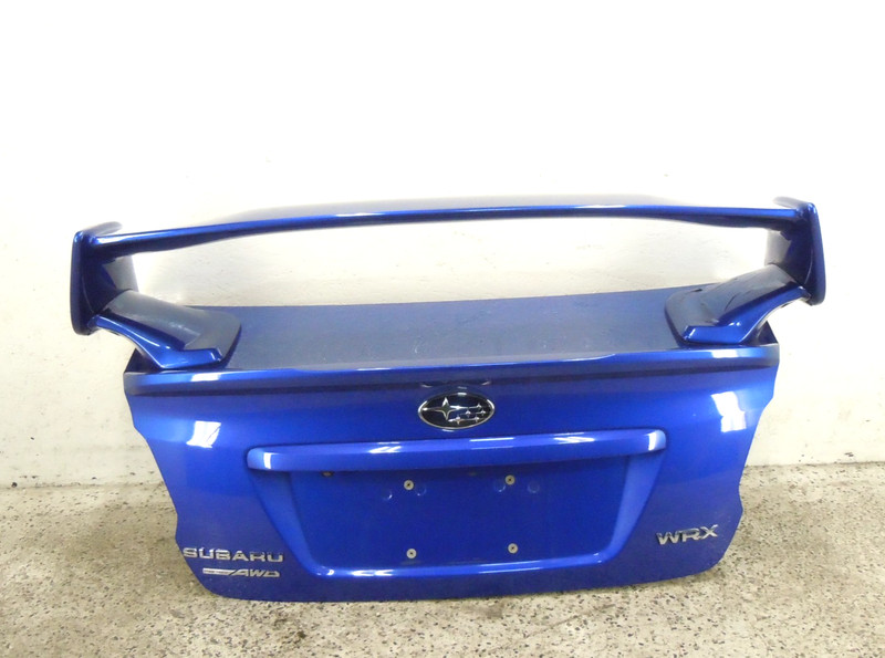 15-21 Subaru WRX Rear Trunk Deck Lid W/ Pedestal Mounted Spoiler EH8 *SEE NOTES*