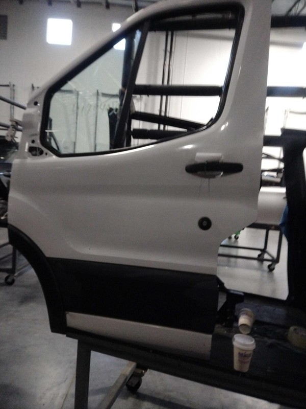 2017 Ford Transit 250 Left Door White Used OEM 96526 365K Miles