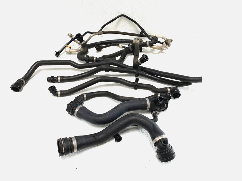 12 13 14 15 BMW 328i N26 N20 F30 F31 COOLANT & AC HOSE SET PIPES OEM #A0.10