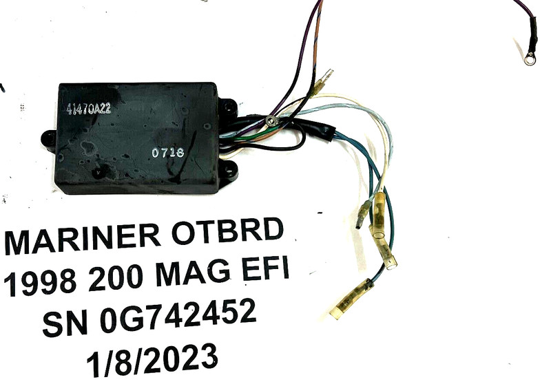 Mercury Mariner Outboard 200 EFI Detonation Controller V6 826800A8 FRESHWATER