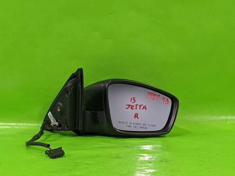 11 12 13 14 15 16 JETTA PASSENGER RIGHT SIDE VIEW MIRROR OEM 3987-43