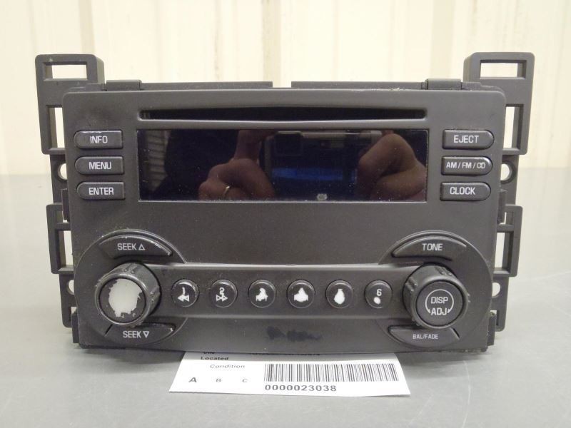 Radio Receiver AM-FM-CD Opt U1C 22723438 Fits 2004-2007 Chevrolet Malibu 53754