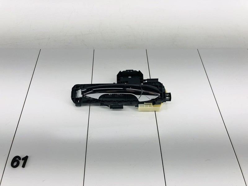 10-16 MERCEDES BENZ E350 REAR RIGHT SIDE EXTERIOR DOOR HANDLE BLACK OEM