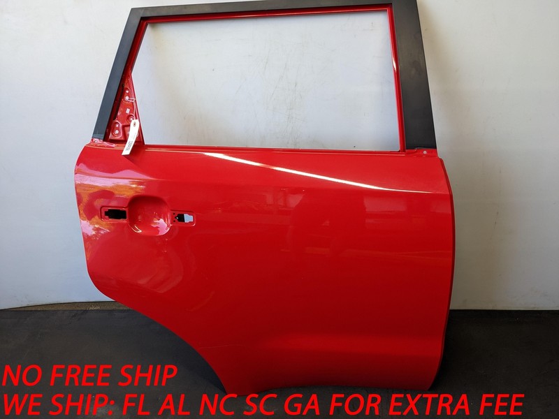 Rear Right Door Shell 2019 Kia Soul Inferno Red Pearl 77004-B2010 2014-2018