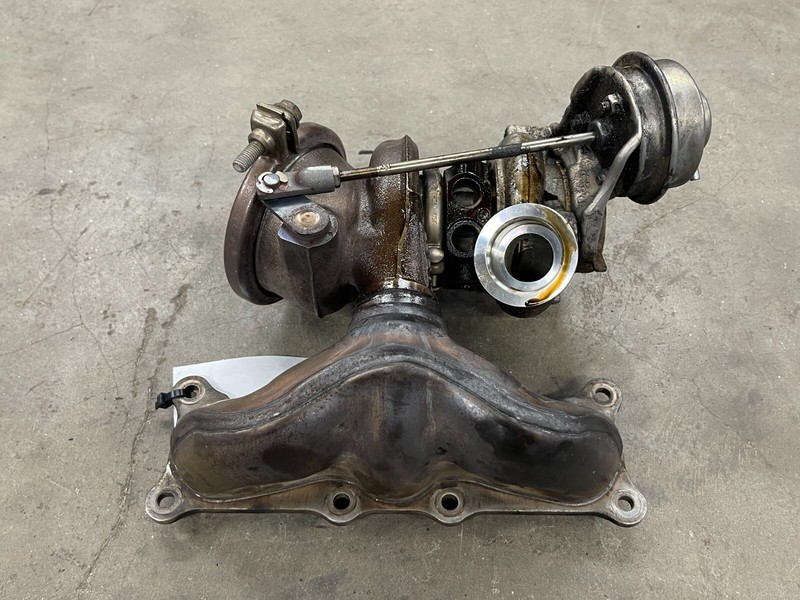 ⭐2011-2012 BMW 740I 740LI N54 3.0L REAR TURBO TURBOCHARGER MANIFOLD OEM LOT2296