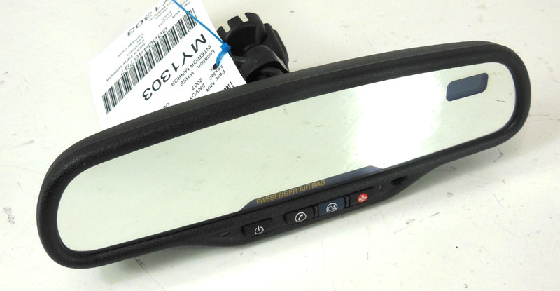 2007 07 GMC Envoy Rear View MirrorW/ Onstar OEM
