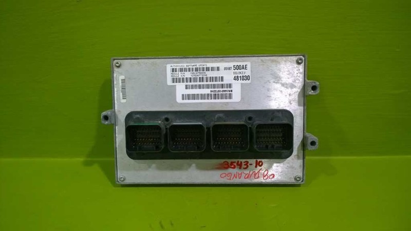 08 09 DURANGO ASPEN 4.7L ECM ENGINE CONTROL MODULE OEM 3543-10