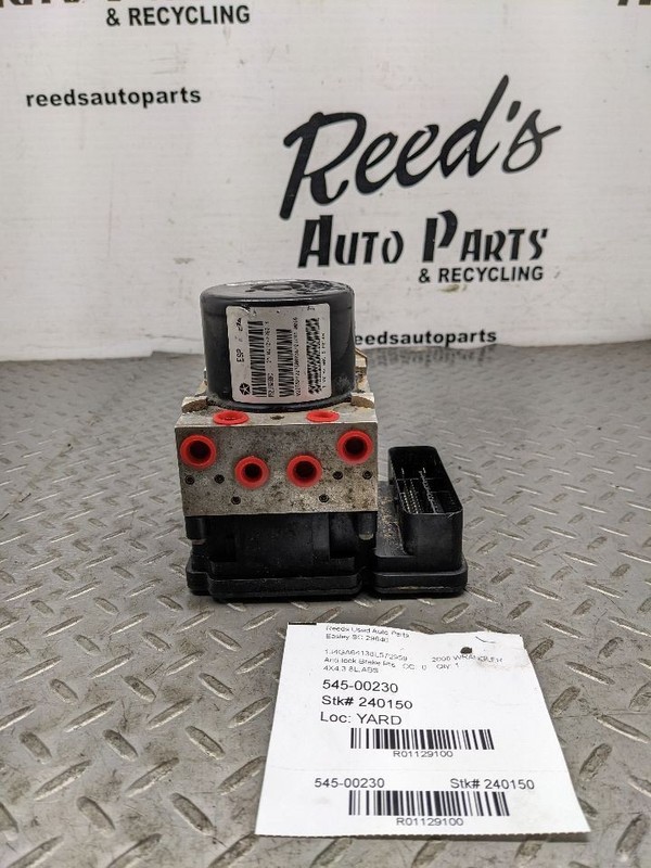 Anti-Lock Brake Part Assembly Fits 08 WRANGLER 1129100