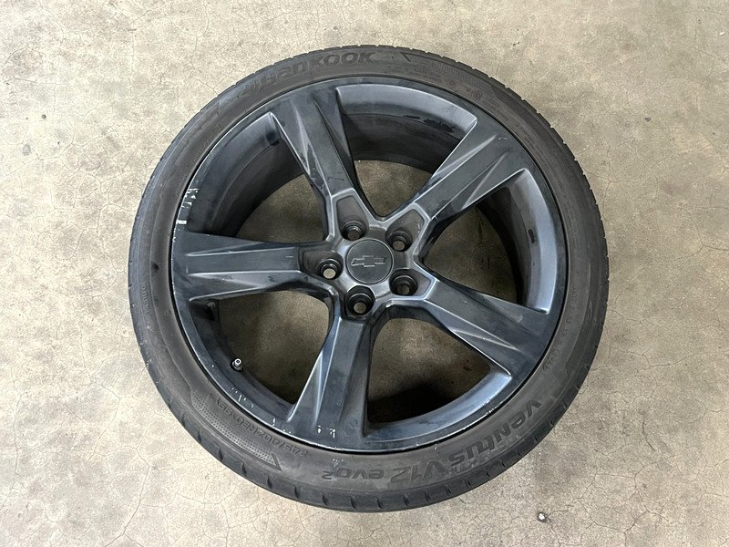⭐2016-2018 CHEVROLET CAMARO WHEEL RIM TIRE 245/40/20 20X8.5 BLACK OEM LOT2656