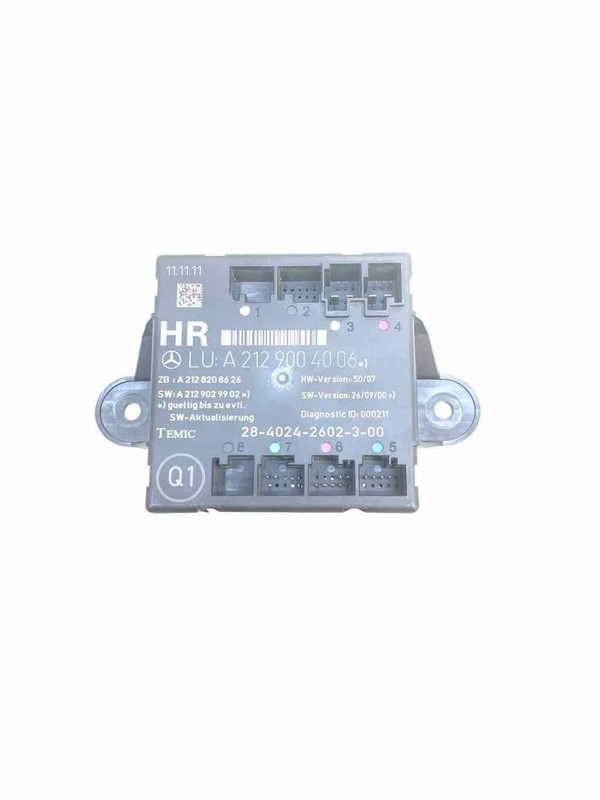 2012 glk350 door control module rh passenger rear oem a 212 900 4006