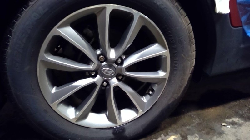 Rim Wheel 18x7-1/2 Alloy LWB With Fits 17-19 SANTA FE 1784095