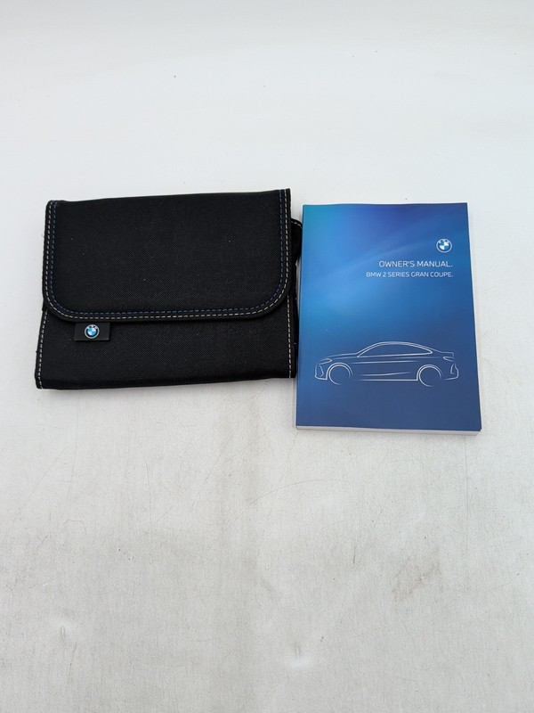 2022 BMW 2 Series Gran Coupe Owners Manual With Case Free Shipping