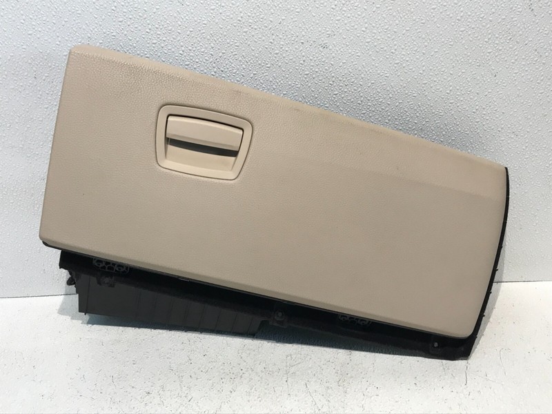 09-15 BMW 7-SERIES F01 F02 DASHBOARD GLOVE BOX STORAGE COMPARTMENT BEIGE OEM