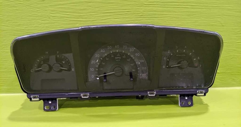 09 JOURNEY SPEEDOMETER CLUSTER 120 MPH 195K MILES OEM 3773-1