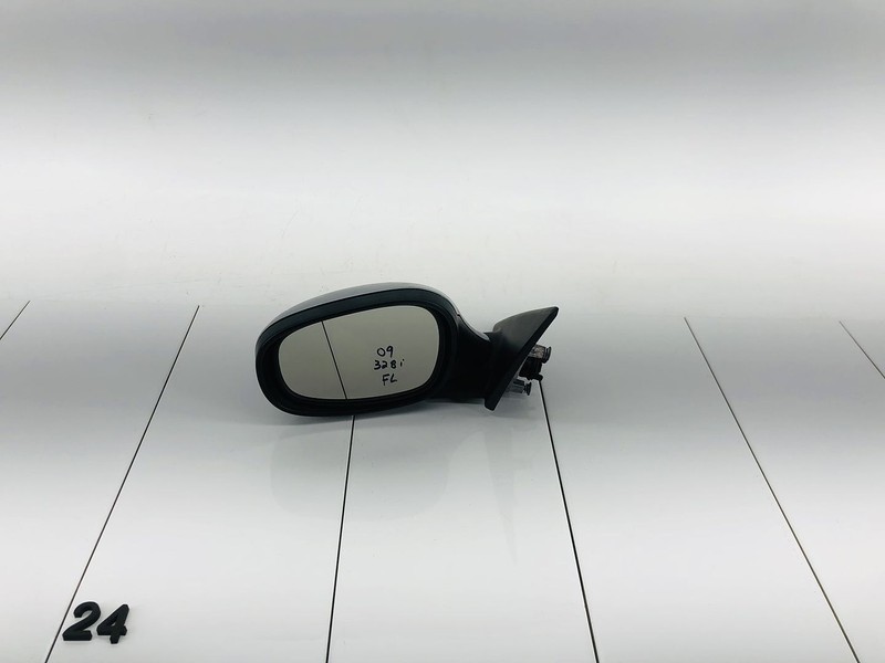 07-12 BMW 328I E90 FRONT LEFT EXTERIOR REAR VIEW MIRROR BLUEWATER METALLIC OEM