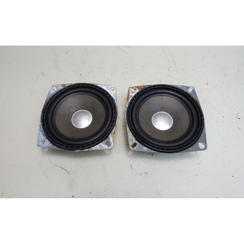 1985-1993 BMW E30 3-Series Factory Mid-Range Kick Panel Loudpseaker Pair OEM