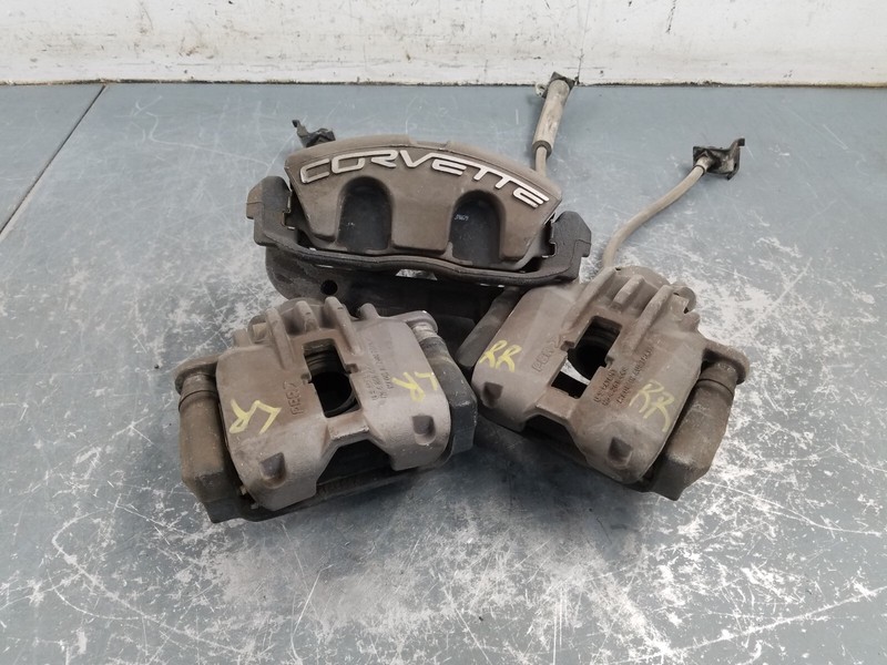 2008 Chevy Corvette C6 PBR Brake Caliper Partial Set #2003 C3