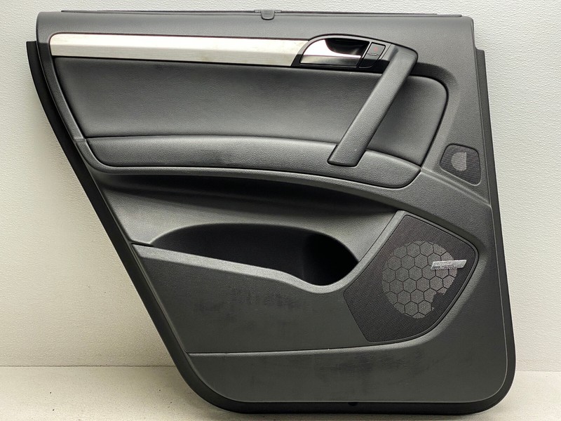 2007-2009 AUDI Q7 REAR LEFT DRIVER SIDE INTERIOR DOOR PANEL OEM LOT686