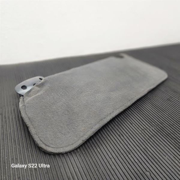 00-02 Chevrolet S10 Pickup Left Driver Sun Visor Black OEM 15107035