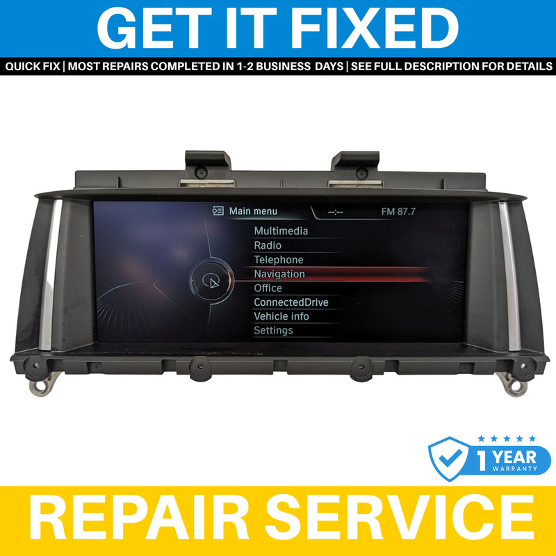 BMW X3 F25 X4 Screen Display Monitor 8.8" Cid 9329953 9370870 -REPAIR SERVICE!
