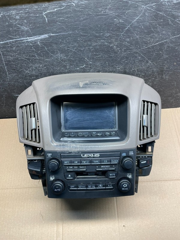 1999 2003 Lexus RX300 Radio Navigation Info Display Climate Control OEM V1759 DG