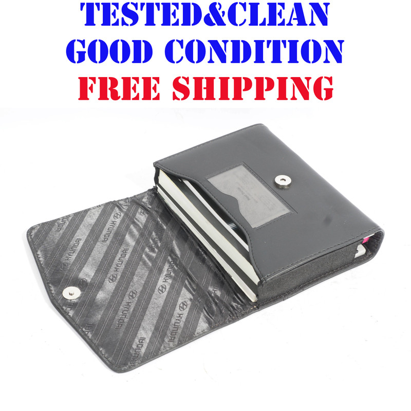 2011-14 HYUNDAI SONATA OWNER'S MANUAL BOOK W/ CASE OEM