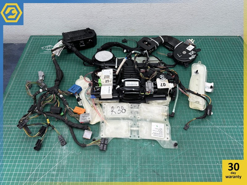 13-15 JAGUAR XJ FRONT LEFT DRIVER SEAT LUMBAR MOTOR PAD W/COOLING OEM