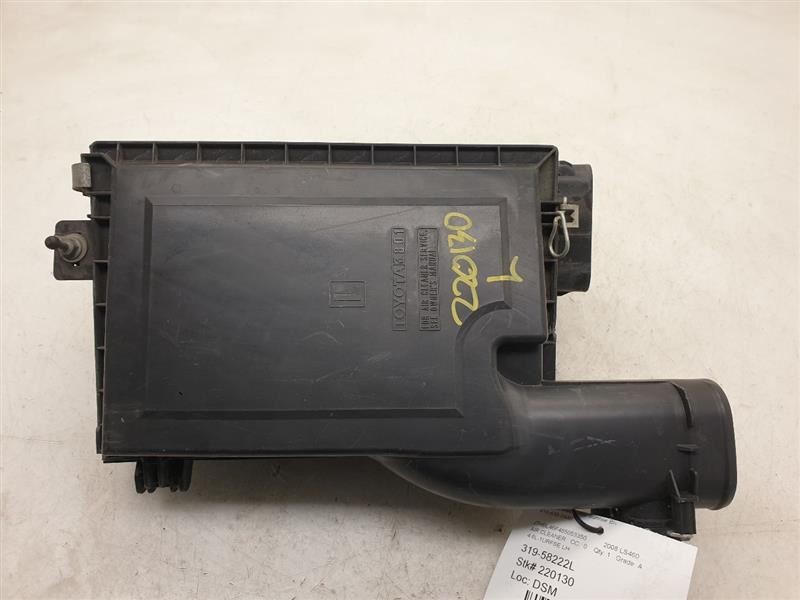 07-17 LEXUS LS460 4.6L RWD AT AIR CLEANER BOX