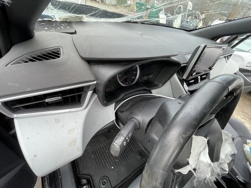 2019-24 TOYOTA COROLLA DASH PANEL BLACK TOP GRAY BOTTOM TC:FC23 FWD 42K SE 63767