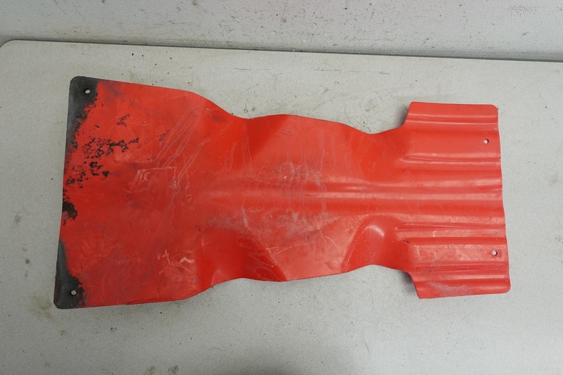 2006 Polaris RMK 900 Snowmobile OEM Belly Pan Skid Plate (RED)