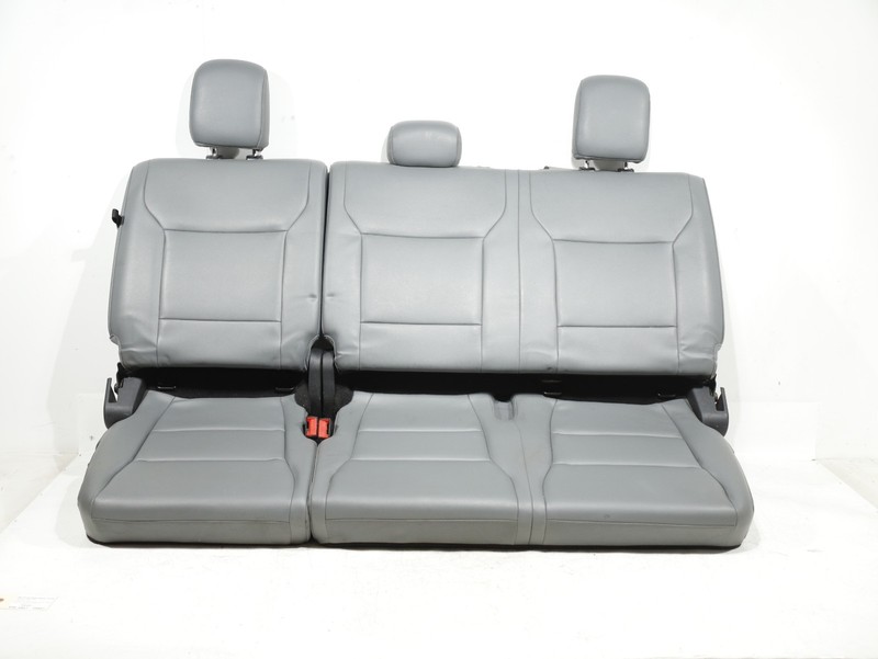 2023-2026 Ford Super Duty Extended Cab SuperCabRear Bench Seat Gray Vinyl OEM