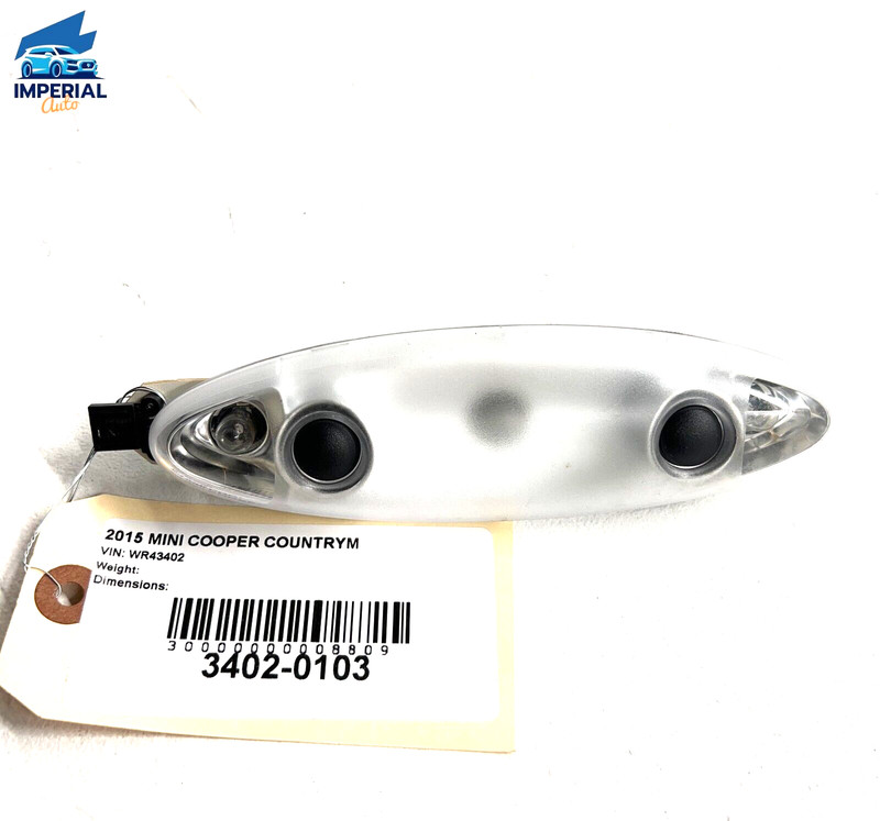 11-16 Mini Cooper Countryman Rear Side Interior Overhead Reading Light Lamp OEM