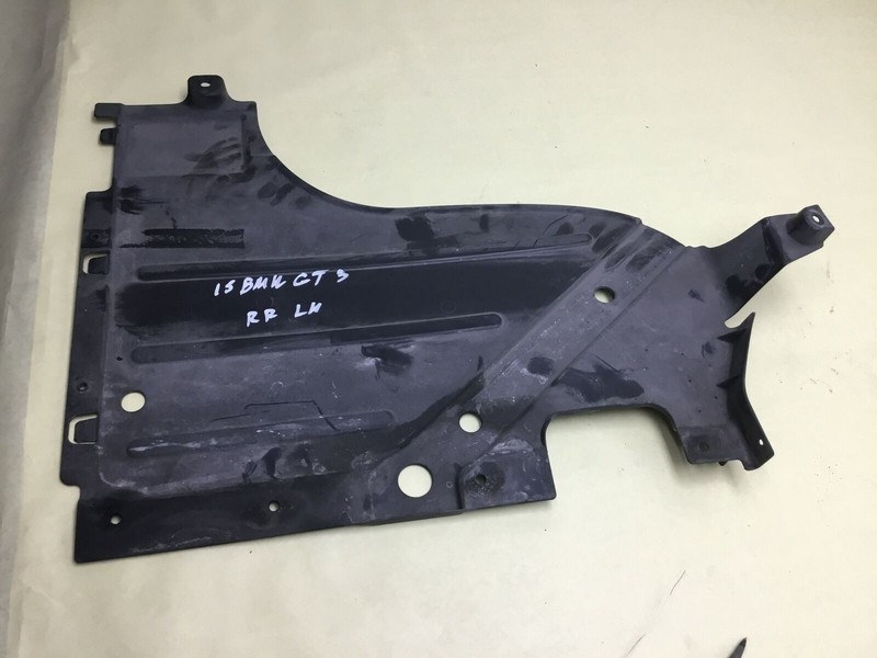 BMW 335 GT F34 Rear Left Driver Underbody Liner Splash Shield Mud Guard 13-16|:O