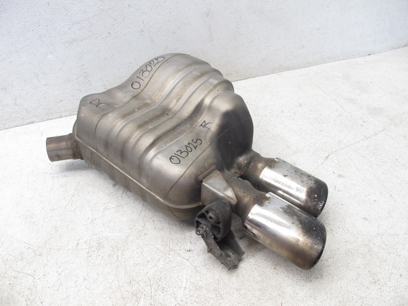 13-17 AUDI 8T S5 FULL REAR RIGHT SECTION EXHAUST PIPE MUFFLER OEM 013025