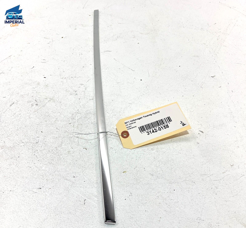 Volkswagen Touareg 2011-2017 Rear Left Driver Side Upper Door Molding OEM 1PCS