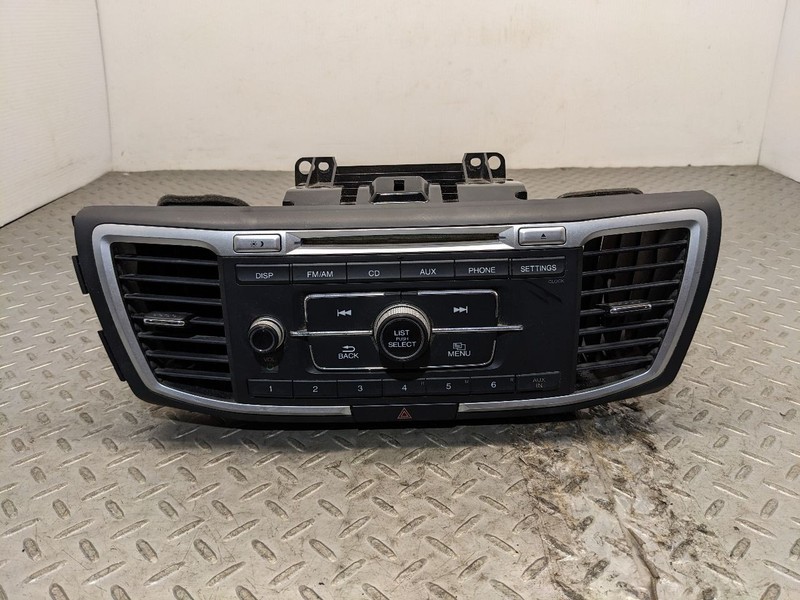 Audio Equipment Radio Sedan Receiver And Face Panel EX Fits 13-15 ACCORD 1059830