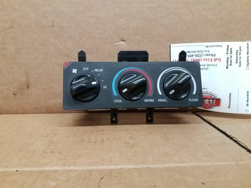 Temperature Control Front Console Overhead Fits 00-05 EXCURSION 242955