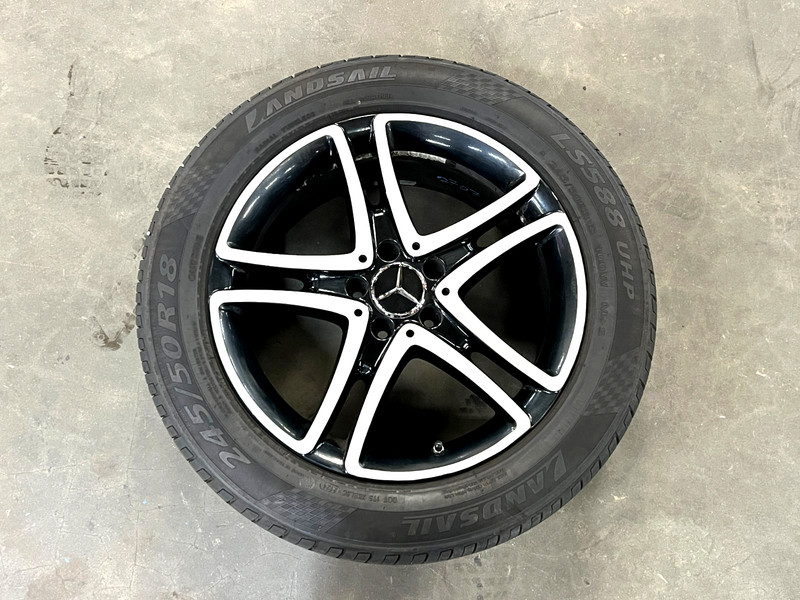⭐2014-2017 MERCEDES-BENZ S550 18" WHEEL RIM TIRE 245/50ZR18 LS588 OEM LOT2707