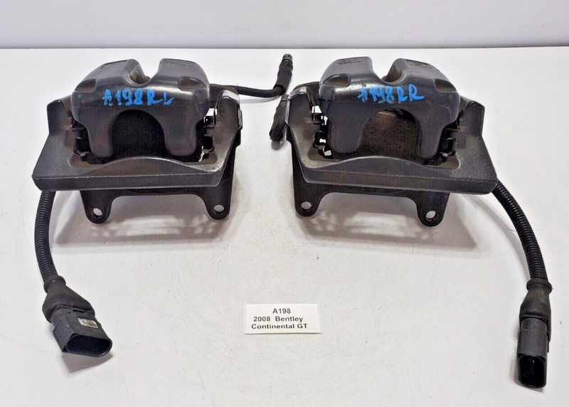 ✅ 2003-2012 OEM Bentley Continental GT Rear Left Right Brake Calipers SET Of 2