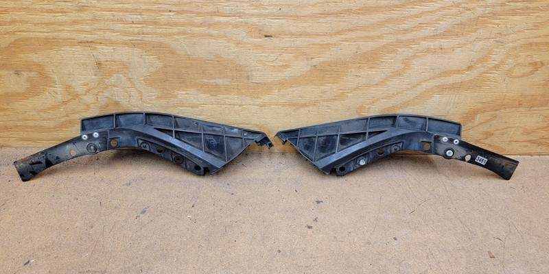2009 - 2014 Nissan Maxima Front Bumper Bracket Left & Right Stiffener Steel OEM