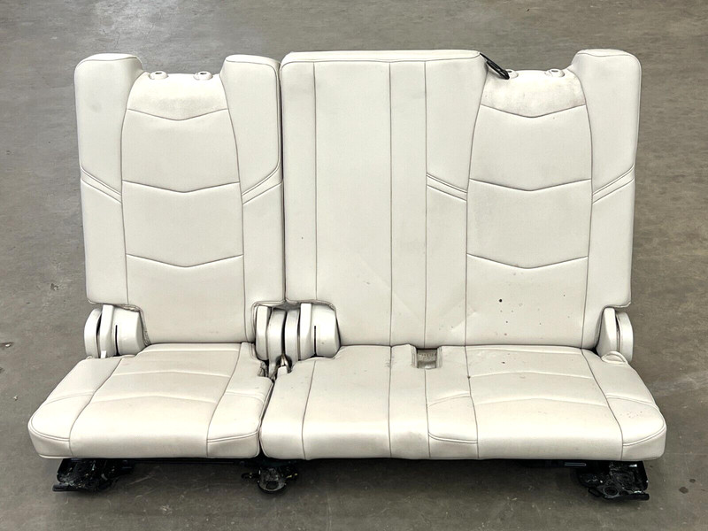⭐2015-2020 CADILLAC ESCALADE 3ND ROW SEATS COMPLETE TAN LEATHER OEM LOT2437