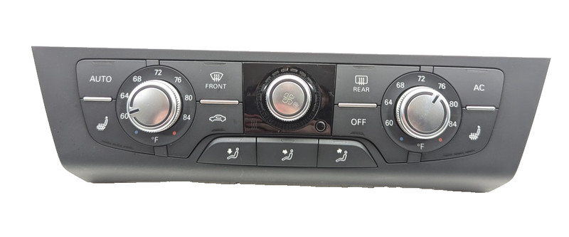2012 Audi A7 HVAC Heater A/C Climate Control Panel 4G0820043N OEM