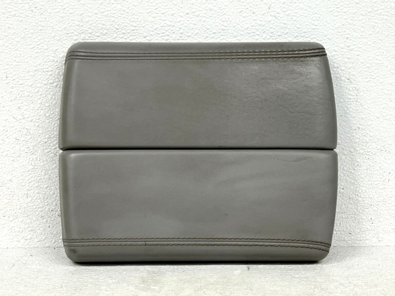 ⭐12-16 TESLA MODEL S FRONT CENTER CONSOLE ARMREST STORAGE LID GRAY OEM LOT2509