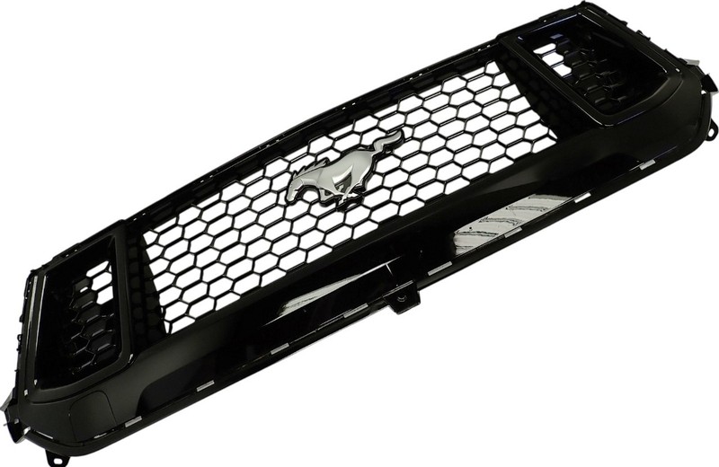 24-25 Ford Mustang GT Front Grille PR3B8150CBW Black w/ Emblem OEM Factory
