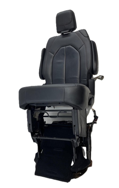 2020 Chrysler Pacifica Touring LH Driver 2nd Row Black Leather Seat Assembly