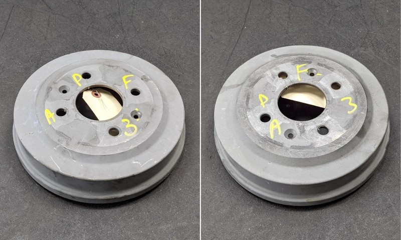 2PC Rear Right & Left Brake Drums Set 2021 Chevrolet Spark 42783310 2016 - 2022