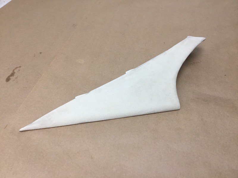 11-12 Fisker Karma 2012 Rear Right Passenger Quarter Pillar Trim Panel Cover ;:Y
