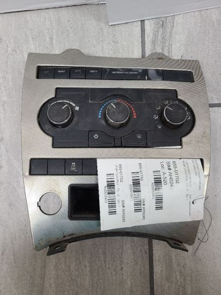 Temperature Control Manual Temperature Control Fits 05-07 GRAND CHEROKEE 510412